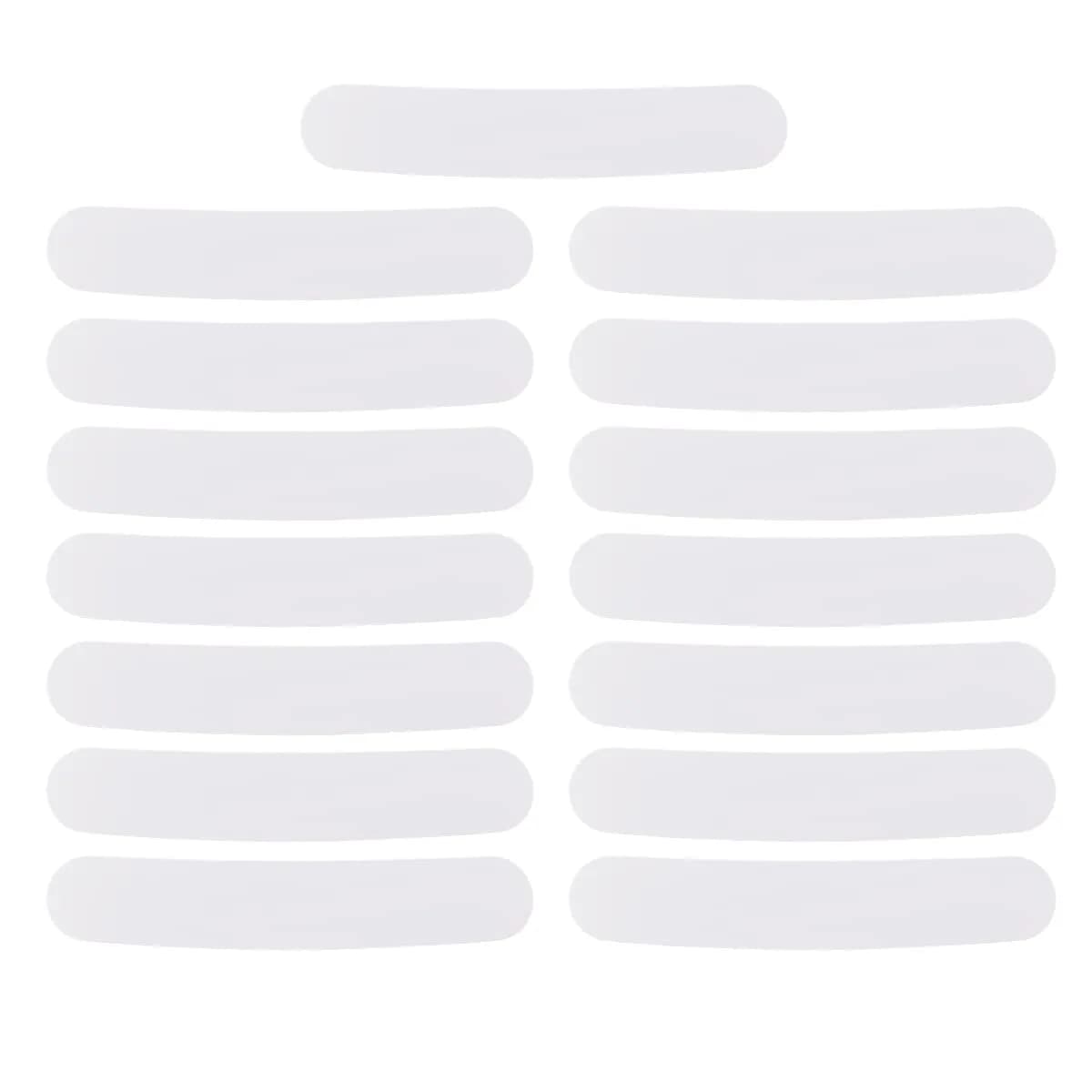 BLESSUME White 11 Insert Tab Collars for Clergy Shirts | 1.6 cm Width | Pack of 20 — White 7