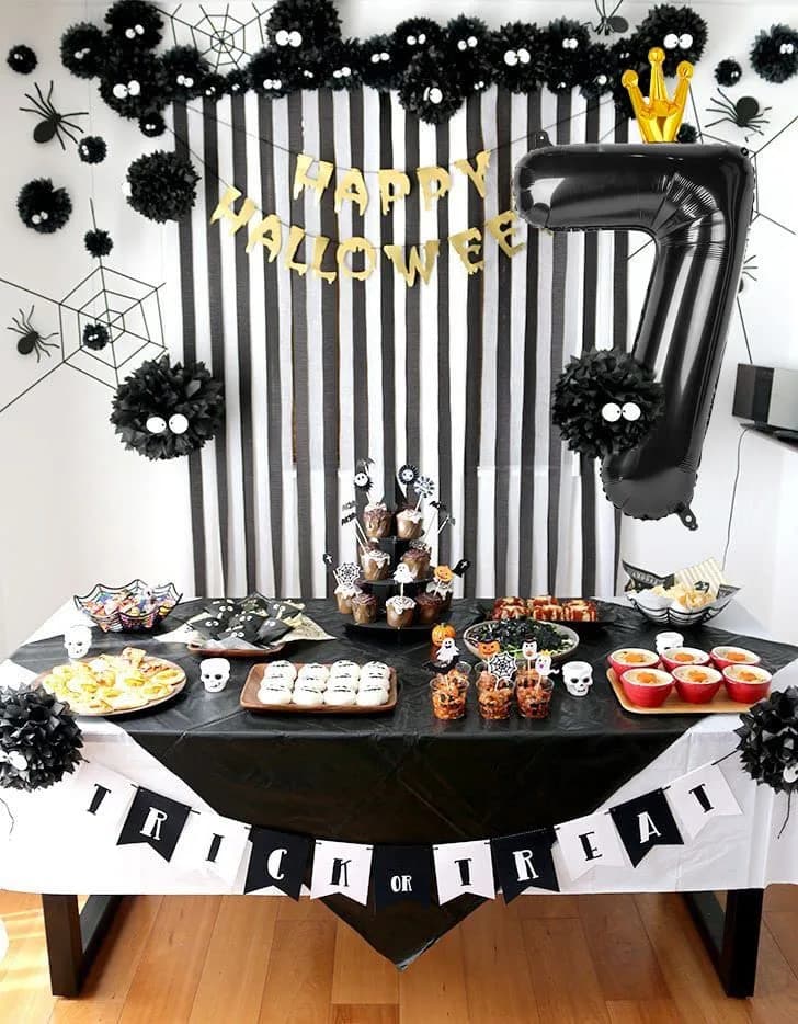 IWERP Black Crown 9 Balloon - 40 Inch Giant Foil Number 9 Birthday Decoration | Reusable Party Accessory thumbnail 7