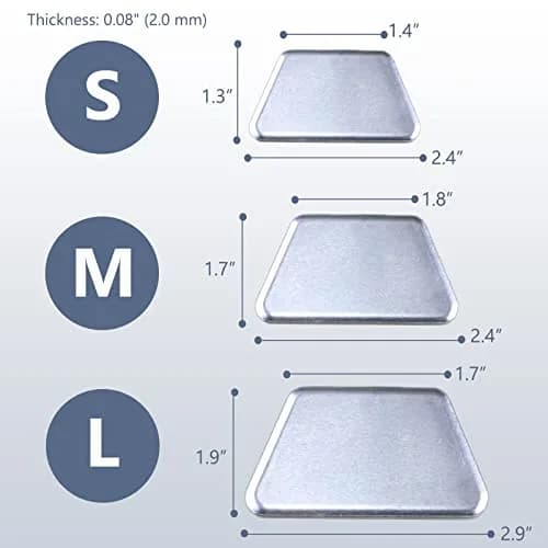 MUROCEA Aluminum Nasal Splints | Support for Rhinoplasty & Fracture | Adult Unisex thumbnail 2