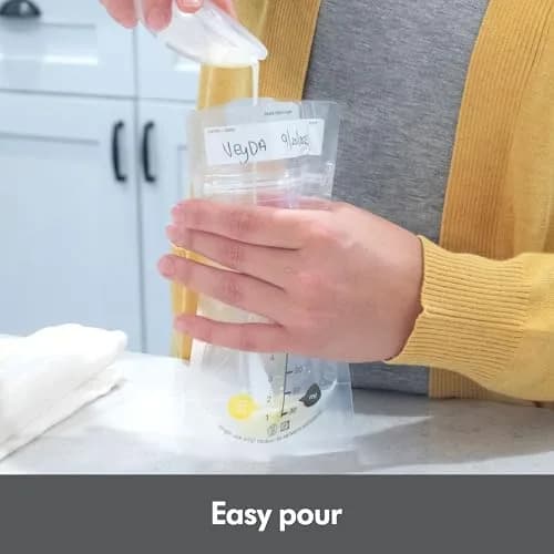 Medela Breastmilk Storage Bags 200 Count 180ml (6 Fl Oz) | Hygienically Pre-Sealed for Safe Breast Milk Storage thumbnail 5