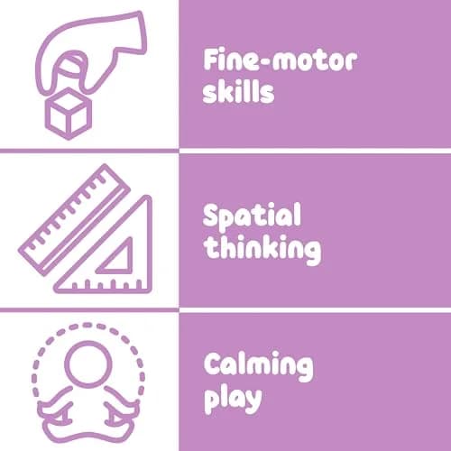 SPARK & WOW Calm Down Threading Boards Set of 2, Sensory Activity Board 19.3 cm (7.7”W x 5.5”H) | ASTM-Tested Educational Toy for Kids 3+ thumbnail 9