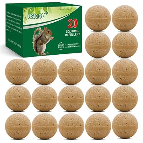 USKICH 20-Pack Rodent Repellent Balls | 120 sq ft Coverage thumbnail 1