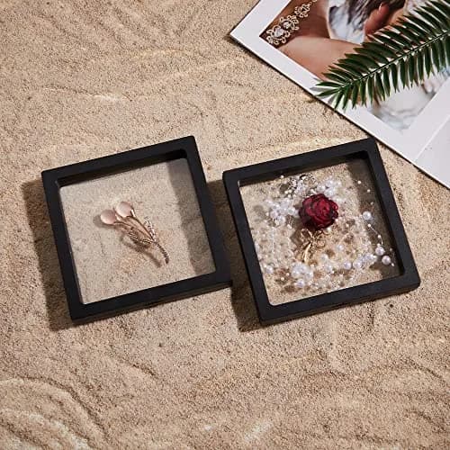 YITOU Display Enclosure 7.1 Inch 3D Floating Frame for Jewelry & Collectibles | Light & Reusable thumbnail 4