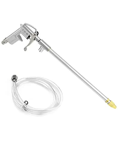 QWORK Spray Gun 2 Pack Aluminum Pneumatic Air Valve 1/4" | Durable, Adjustable, High Pressure thumbnail 8