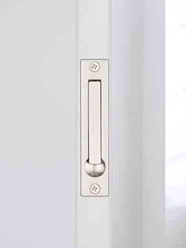Dontay Pocket Door Edge Pull 4" Stainless Steel 304 Flush Mount Handle (2 Pack, Satin Nickel) thumbnail 2