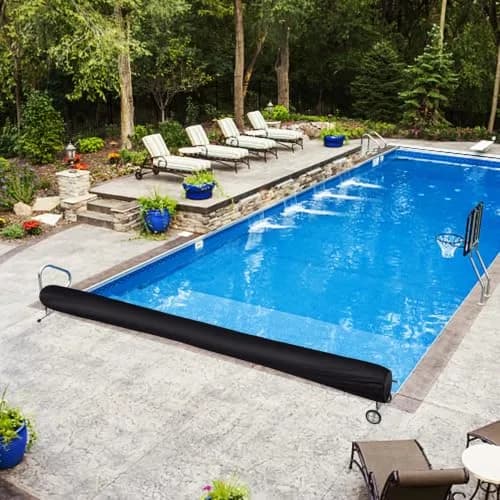 Tlswshsy Swimming Pool Solar Reel Cover, 20 FT | Heavy-Duty Winter & Summer Pool Cover thumbnail 7