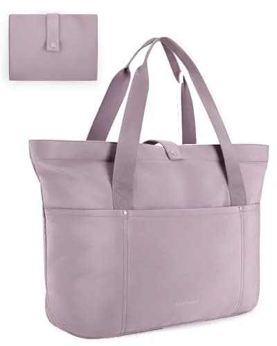 BAGSMART Foldable Tote Bag for Women | Large Capacity, Water-Resistant, Compact & Versatile thumbnail 1