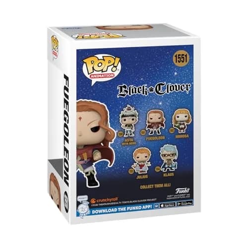 Funko POP! Animation: Black Clover - Fuegoleon Vermillion Vinyl Figure 9.5cm (3.75") | Official Anime Collectible thumbnail 3