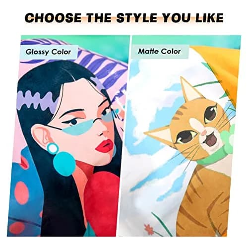 HTVRONT Sublimation HTV Sheets for Cotton Fabric 30.5x25.4cm (12x10'') 10 Pack | Vivid Colors for Dark & Light Cotton thumbnail 3