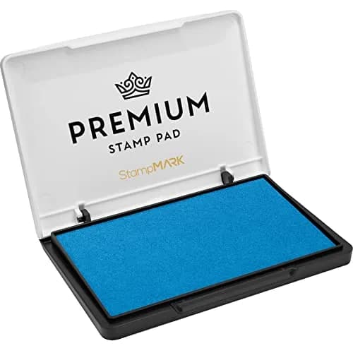 StampMark Premium Stamp Pad Medium Size 3" x 4" | 15 Ink Colors, Long-Lasting, Versatile for Office & Crafts thumbnail 1