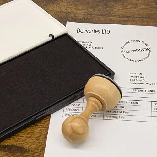 StampMark Premium Stamp Pad Medium Size 3" x 4" | 15 Ink Colors, Long-Lasting, Versatile for Office & Crafts thumbnail 3