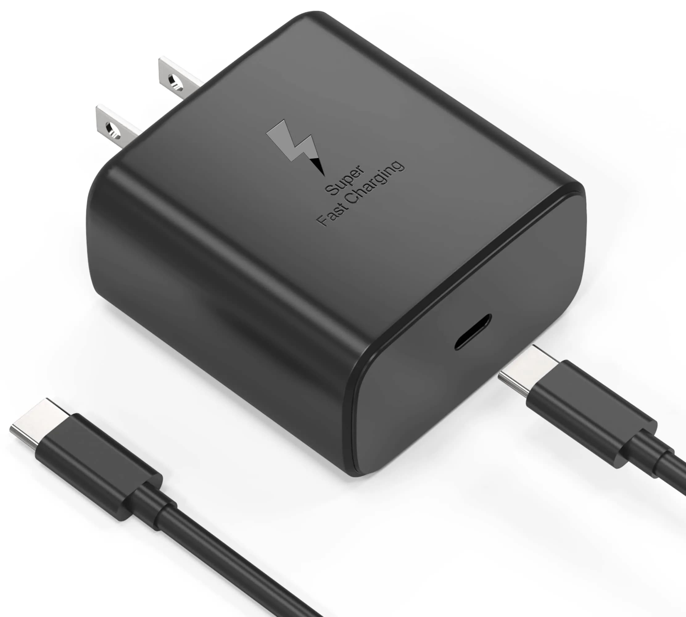 PIOEVTKA 45W USB C Fast Charger with 6ft Cable | Rapid Android & Samsung Power - main product image