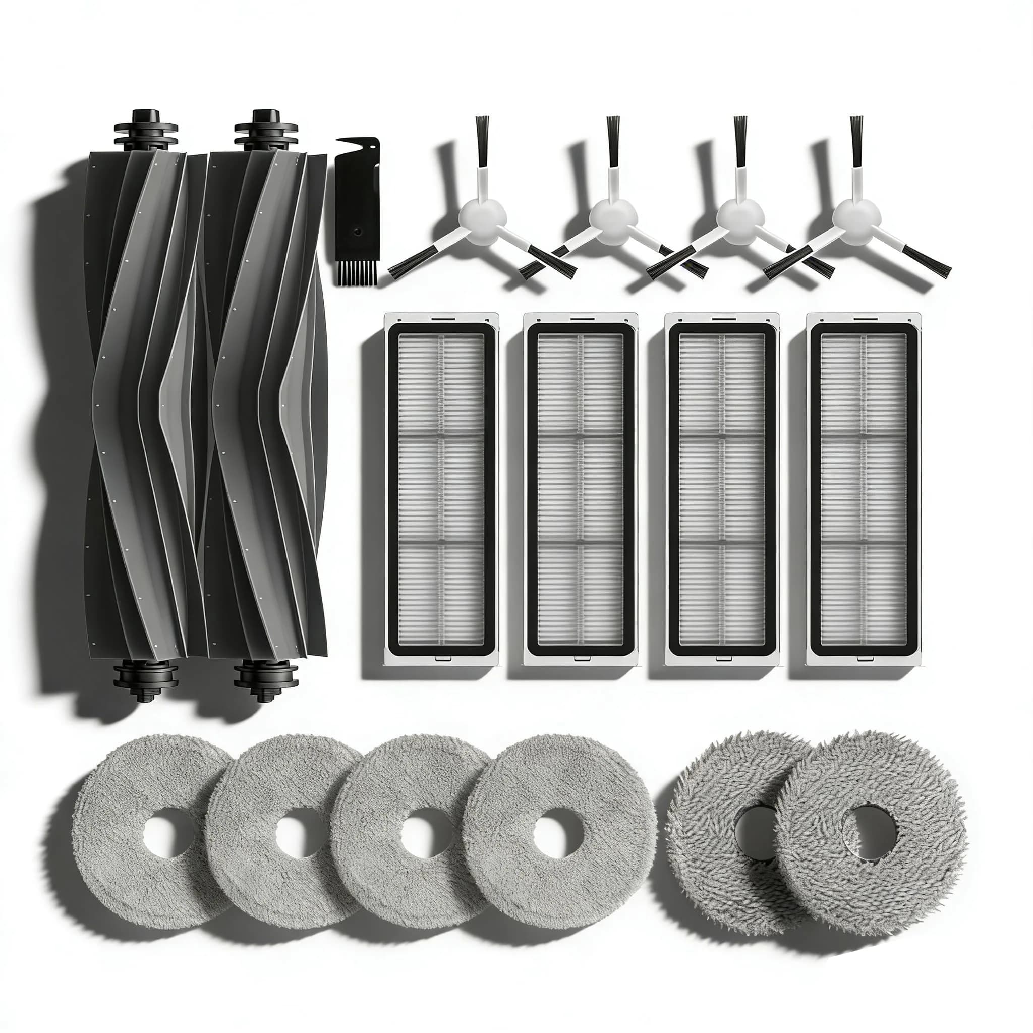 JoyBros Replacement Parts Kit for Dreame L10s Ultra Heat & X30 Ultra Robot Vacuums | 21-Piece Set — L10s / L10s Gen 2