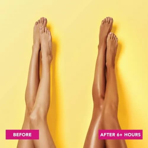 Jergens Natural Glow Instant Sun Body Mousse, Ultra Deep Bronze, 360ml (12 Fl Oz) | Streak-Free Tan thumbnail 3