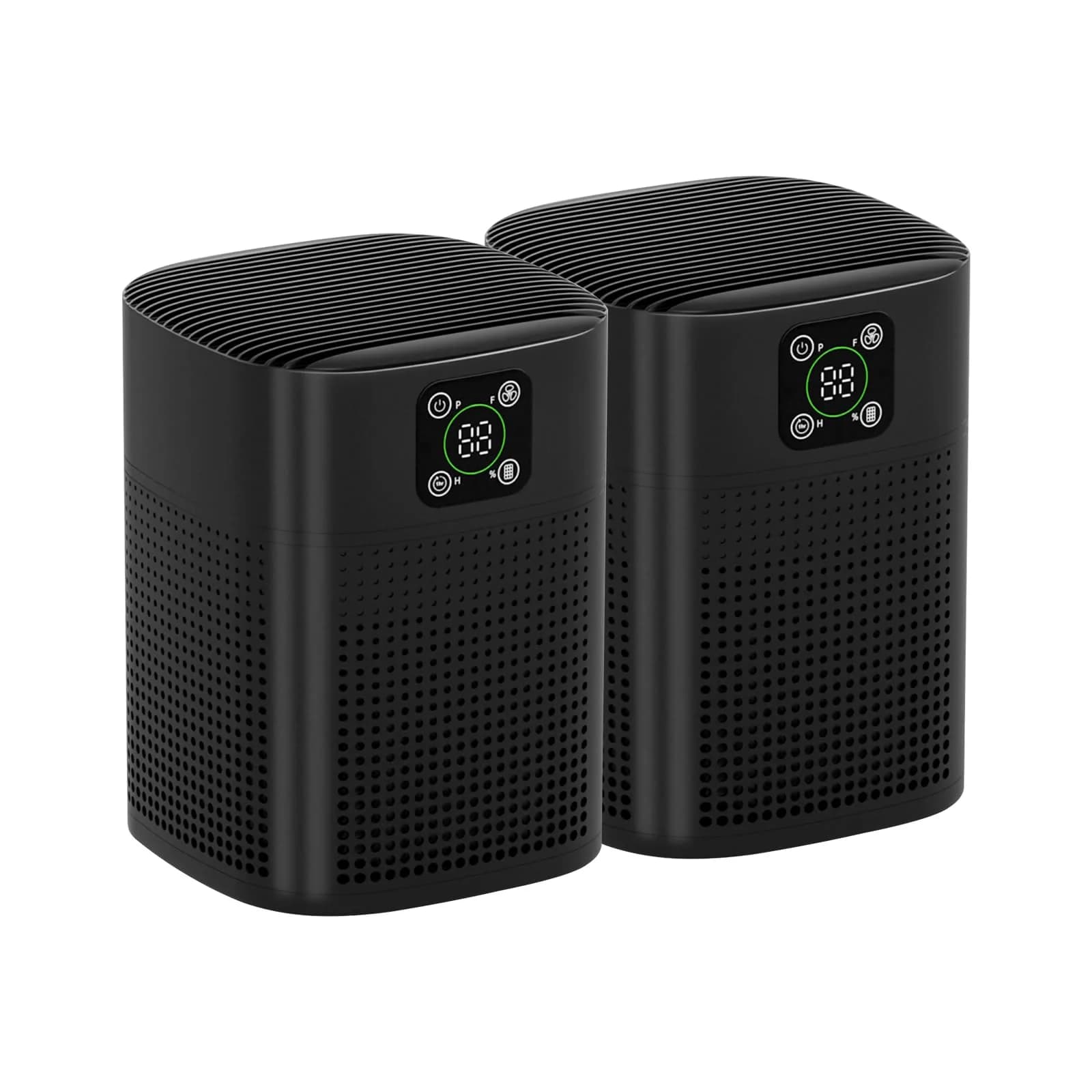 Honeyuan H13 HEPA Air Purifier for Bedroom & Large Rooms | 1095 sqft Coverage, 24dB Sleep Mode, 3-Stage Filtration — B