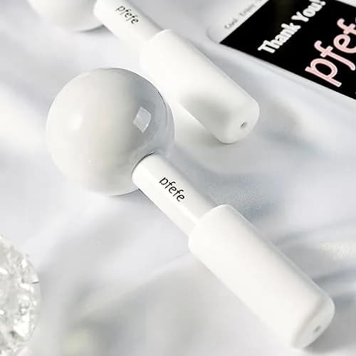 pfefe Stainless Steel Ice Globes for Face & Eyes, 2-Pack | Cools Skin, Reduces Puffiness & Wrinkles thumbnail 6