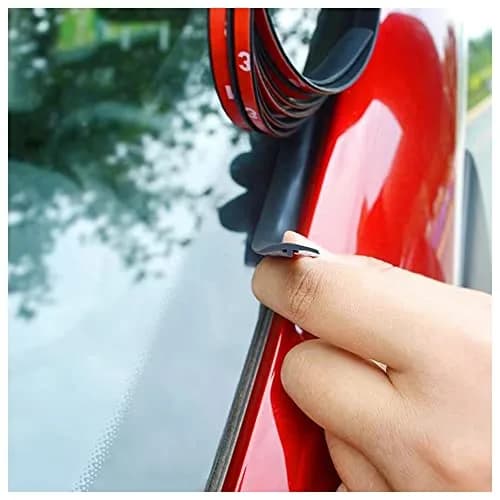 Turcee T-Car Weather Strip Seal 5.5in x 16Ft (14mm x 5M) | Seals Gaps, Reduces Noise, Protects from Dust & Water thumbnail 1