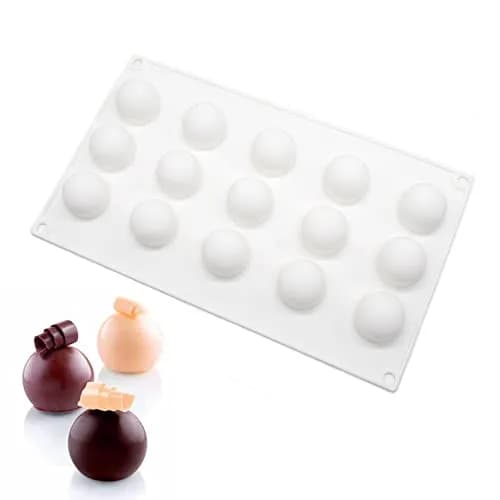 mostsom Fruit Shape Silicone Mold 29.67cm (11.68x6.84x1.12 inch) | Food Grade Baking & Dessert Mould thumbnail 1