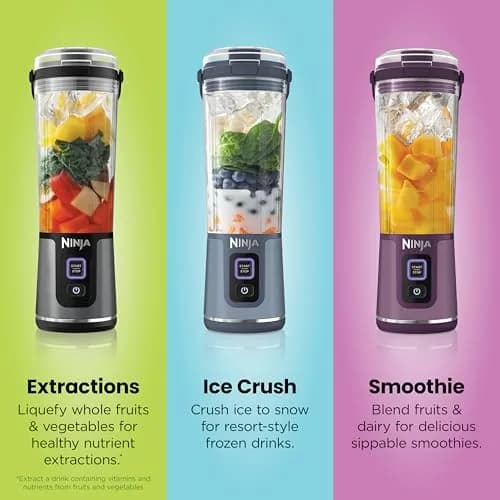 Ninja Portable Blender 18oz Cordless | High-Speed, Rechargeable, BPA-Free thumbnail 9