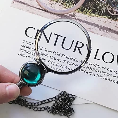 ccHuDE 10X Magnifiers Necklace 4.5cm | Elegant Reading Aid for Seniors thumbnail 7