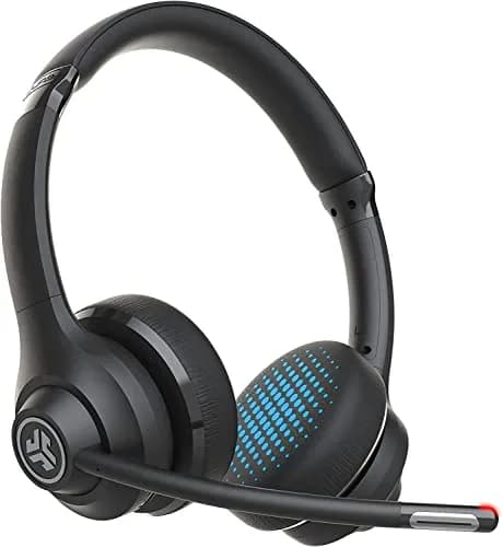 JLab GO Work Wireless On-Ear Headset with Microphone | 16 Pack, Bluetooth Multipoint, 45+ Hour Battery thumbnail 1