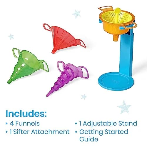 hand2mind Starter Science Funnels, 7 Pieces | Durable STEM Toys for Kids 3+ thumbnail 2