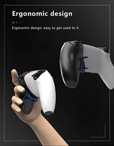 EXknight Deathclaw Back Paddles Attachment for PS5 Controller | Play Like a PRO, React 2X Faster thumbnail 4