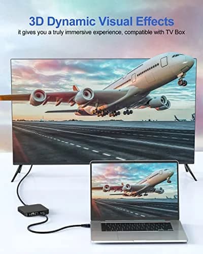 ApoJodly 4K HDMI Cable 6.6ft (2m) | High Speed 18Gbps HDR ARC thumbnail 7