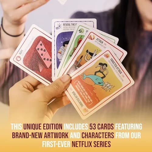 Exploding Kittens Good vs Evil Card Game | 2-5 Players, Age 7+ | Divine Showdown with Armageddon Cards thumbnail 6