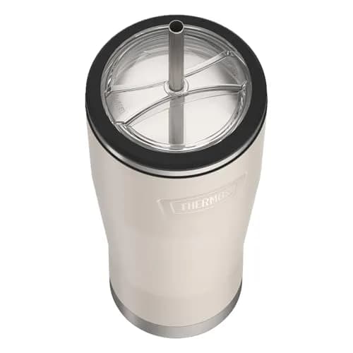 THERMOS ICON SERIES Stainless Steel Cold Tumbler 24oz Sandstone Vacuum Insulated thumbnail 3