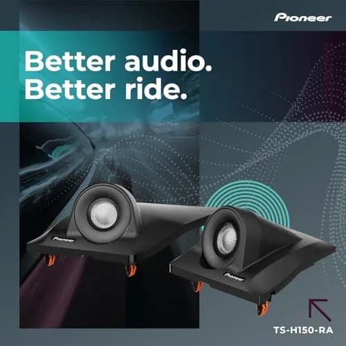 Pioneer TS-H150-RA 1-1/8" (29mm) Hard Dome Tweeters | 180W Max (50W RMS) for Select 2018-2023 Toyota RAV4 thumbnail 2