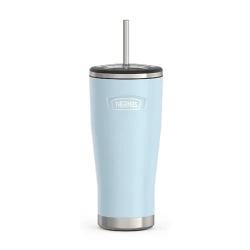 THERMOS ICON SERIES Stainless Steel Cold Tumbler 24oz Glacier | Vacuum Insulated, Non-slip Base thumbnail 1