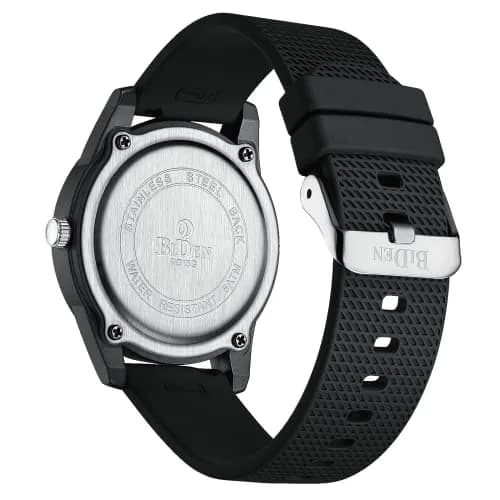 LN LENQIN Men's Analog Quartz Watch 40mm (1.57 inch) | Easy Read Military Time with Luminous Dial thumbnail 2