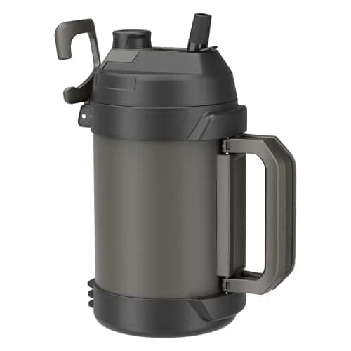 Zukro 1 Gallon (3785ml) Insulated Stainless Steel Water Jug | Keeps Cold 48 Hrs thumbnail 1