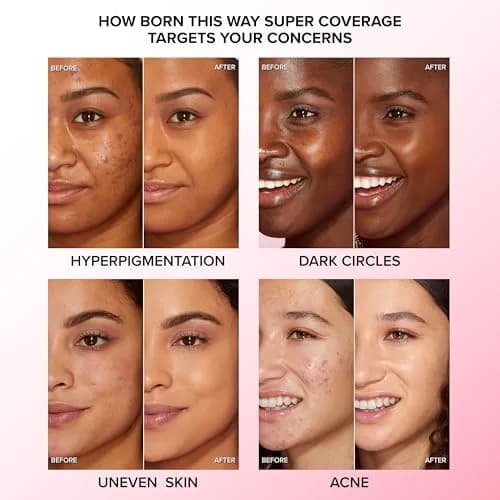 Too Faced Born This Way Super Coverage Concealer 0.45 Fl Oz | Hydrating, Full Coverage for Dark Circles & Blemishes thumbnail 3
