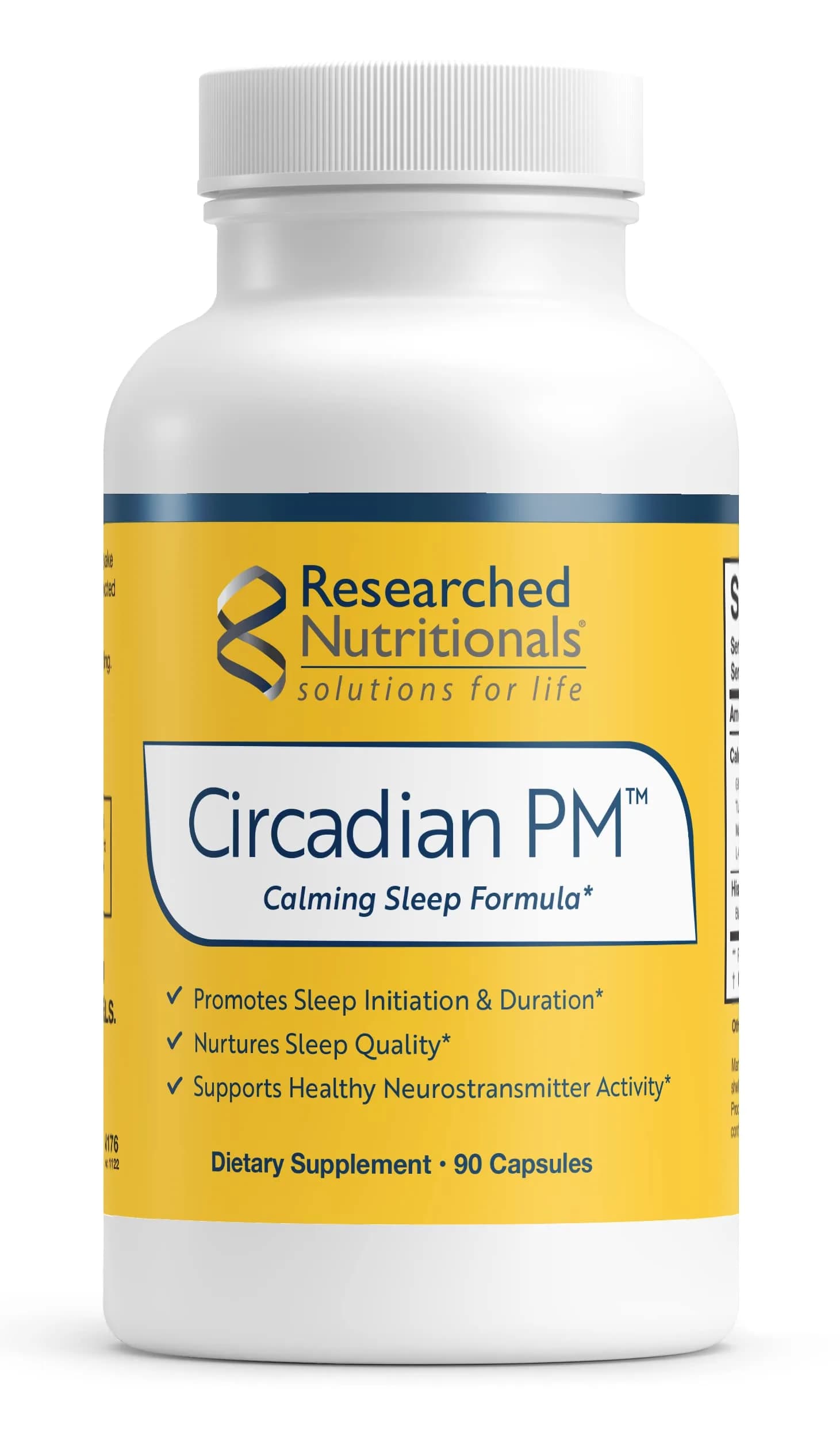Researched Nutritionals Circadian PM 90 Capsules | Supports Sleep & Nervous System (120 chars) - main product image