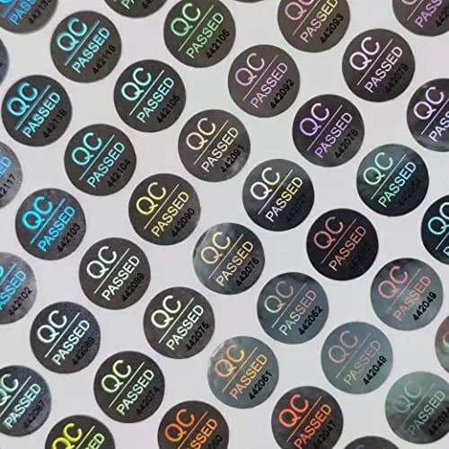 TLK&FBB Tamper Proof Labels 2300pcs | High Security, Waterproof, Sequential Serial thumbnail 1