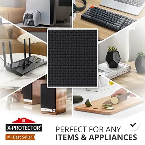 X-Protector Rubber Roll 40 x 4 inches | Non Slip Anti Skid Pad for Furniture & Objects thumbnail 2