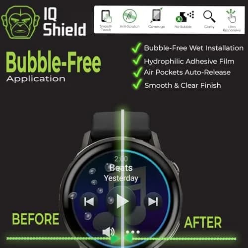 IQShield Screen Protector 6 Pack for Garmin 970/570/965 & Venu 4 | Ultra Thin, Anti-Scratch, Bubble-Free (47mm/45mm) thumbnail 3