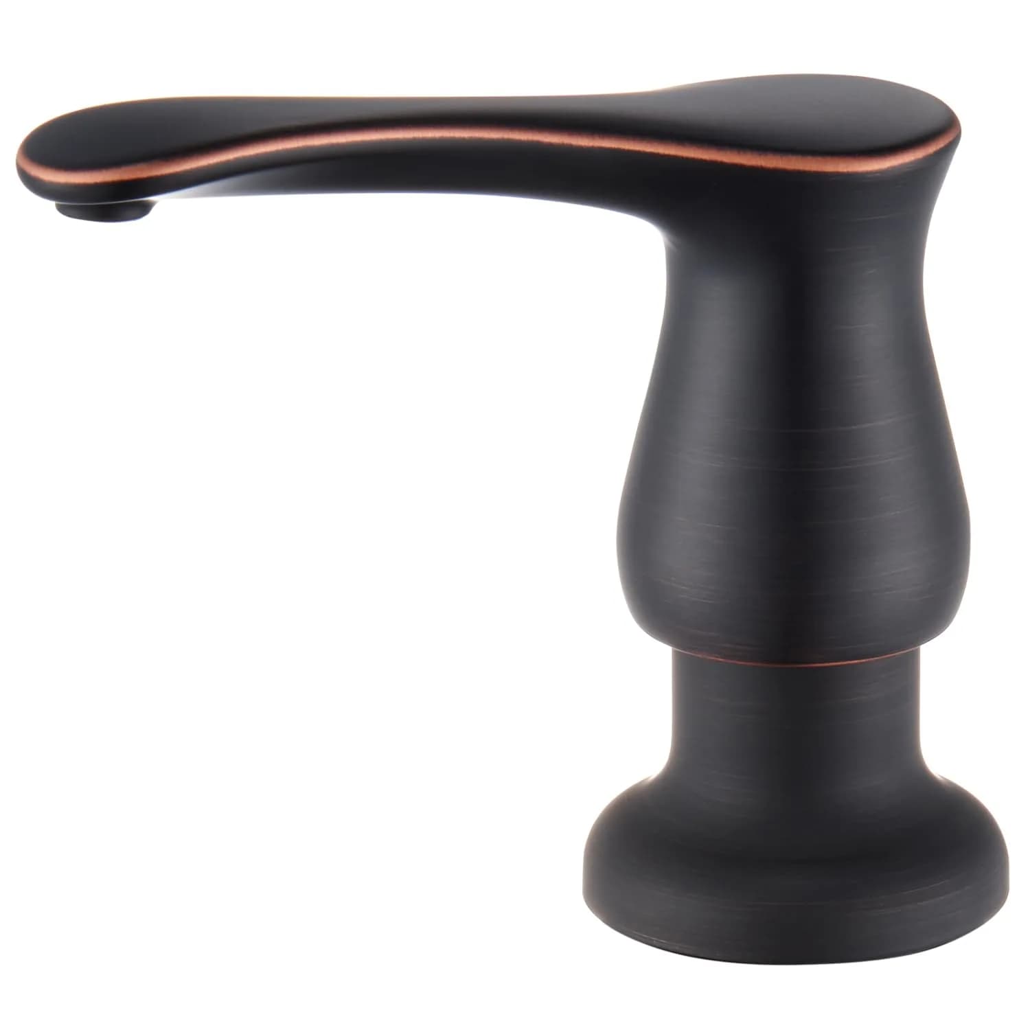 GAGALIFE Kitchen Sink Soap Dispenser Brushed Nickel with 40" Extension Tube | Under Sink Refillable Pump for Kitchen Countertops — Oil-rubbed Bronze