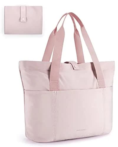 BAGSMART Foldable Tote Bag for Women | Large Capacity, Water-Resistant, Travel & Work Friendly thumbnail 1