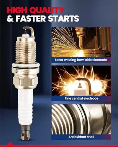 KAX 9614 Double Iridium Spark Plugs 4-Pack | Vehicle Specific Fit thumbnail 2