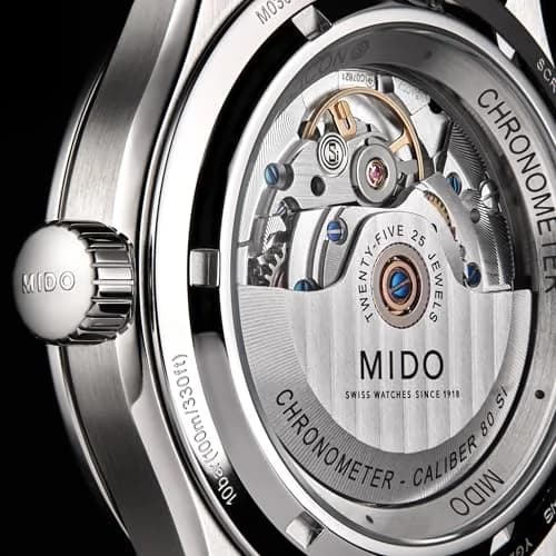 MIDO Multifort M Chronometer Swiss Automatic Watch for Men | Green Dial, 42mm Case, 80-Hour Power Reserve thumbnail 6