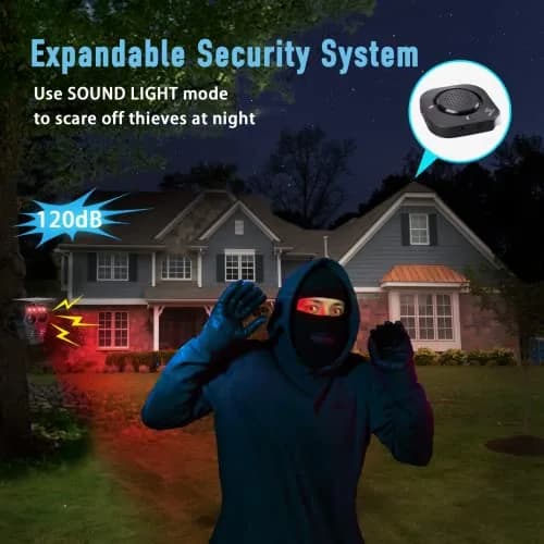 BetterLink Solar Wireless Driveway Alarm System 1/2 Mile Long Range | 1 Receiver & 1 Sensor thumbnail 6