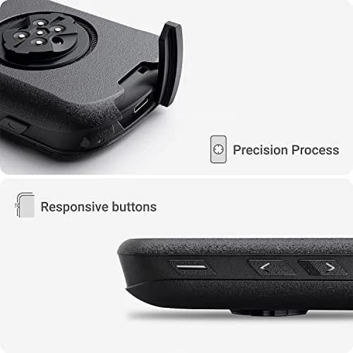 TUSITA Silicone Case Compatible with Garmin Edge 540 | 540 Solar | 840 | 840 Solar - Black | Impact & Scratch Resistant thumbnail 4
