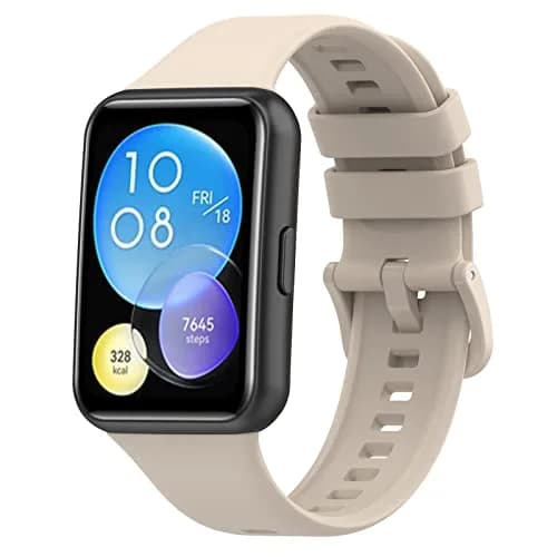 Muovrto Replacement Bands for Huawei Watch Fit 2 (3-Pack, 24.9mm) | Silicone Sport Strap with Lock System thumbnail 3