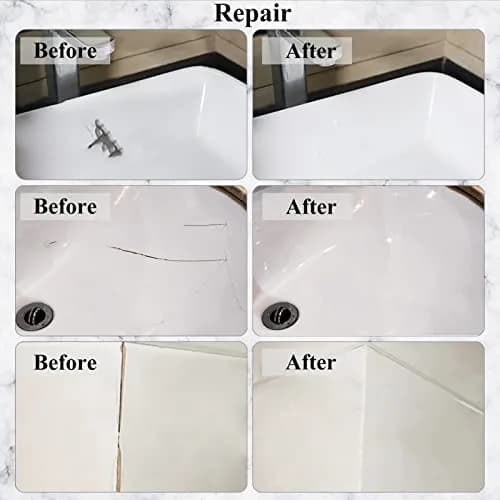 Hupeyna Tub, Tile & Shower Repair Kit (Color Match) | Porcelain & Fiberglass Restoration (100-120c) thumbnail 6