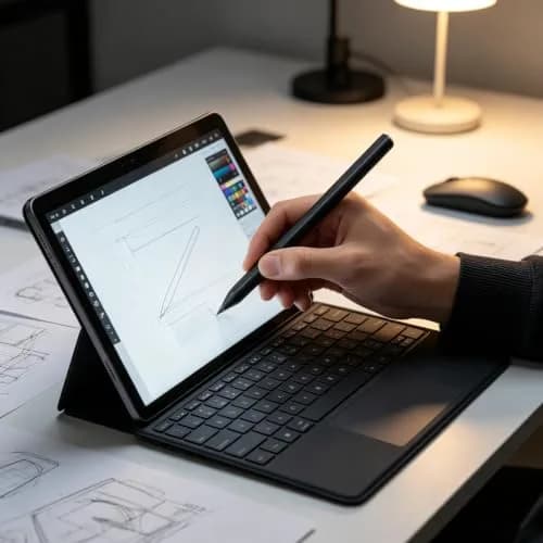 CaoXiong MPP 2.0 Tilt Pen Compatible with HP Rechargeable, Black | Precise, Seamless Touchscreen Writing (70-120c) thumbnail 5