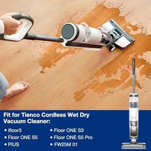 MXZONE HEPA Vacuum Filters for Tineco iFloor 3, Floor ONE S3/S5/S5 Pro, 4-Pack thumbnail 2