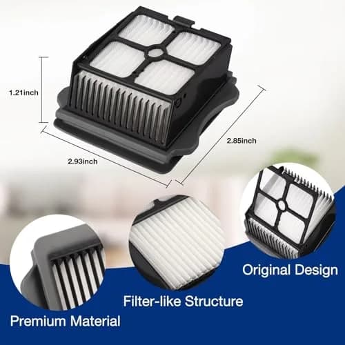 MXZONE HEPA Vacuum Filters for Tineco iFloor 3, Floor ONE S3/S5/S5 Pro, 4-Pack thumbnail 3